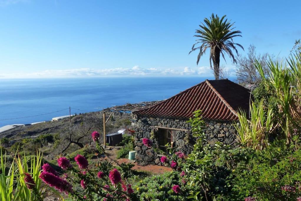 Casita En El Campo Con Vista Al Oceano Villa Tijarafe Bagian luar foto