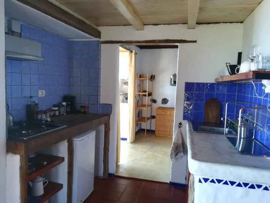Casita En El Campo Con Vista Al Oceano Villa Tijarafe Bagian luar foto