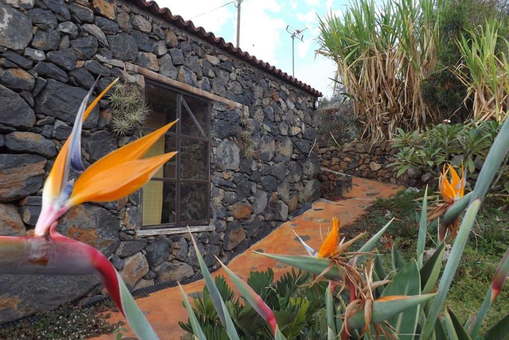Casita En El Campo Con Vista Al Oceano Villa Tijarafe Bagian luar foto