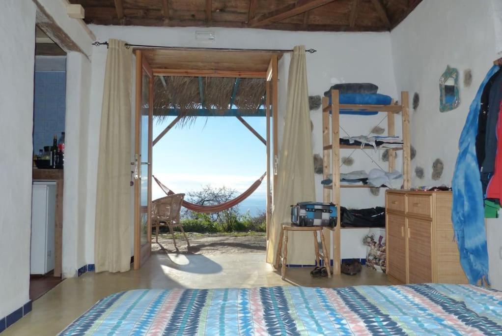 Casita En El Campo Con Vista Al Oceano Villa Tijarafe Bagian luar foto