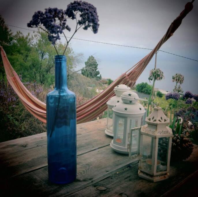 Casita En El Campo Con Vista Al Oceano Villa Tijarafe Bagian luar foto