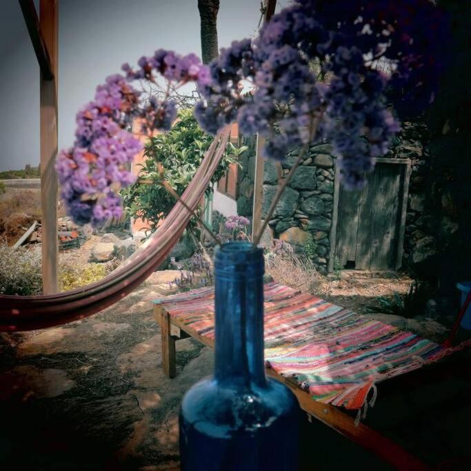 Casita En El Campo Con Vista Al Oceano Villa Tijarafe Bagian luar foto
