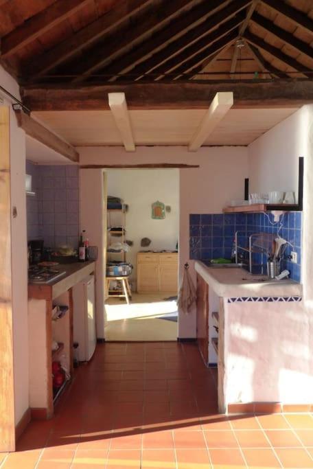 Casita En El Campo Con Vista Al Oceano Villa Tijarafe Bagian luar foto