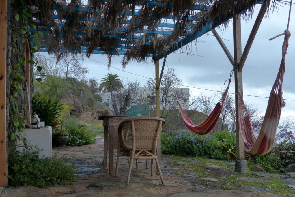 Casita En El Campo Con Vista Al Oceano Villa Tijarafe Bagian luar foto