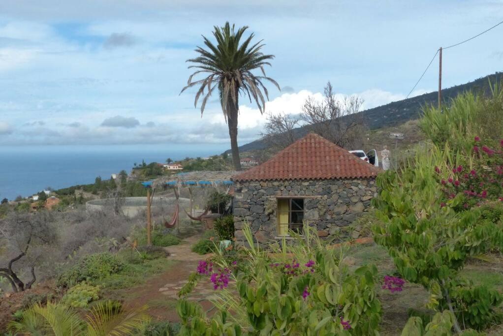 Casita En El Campo Con Vista Al Oceano Villa Tijarafe Bagian luar foto