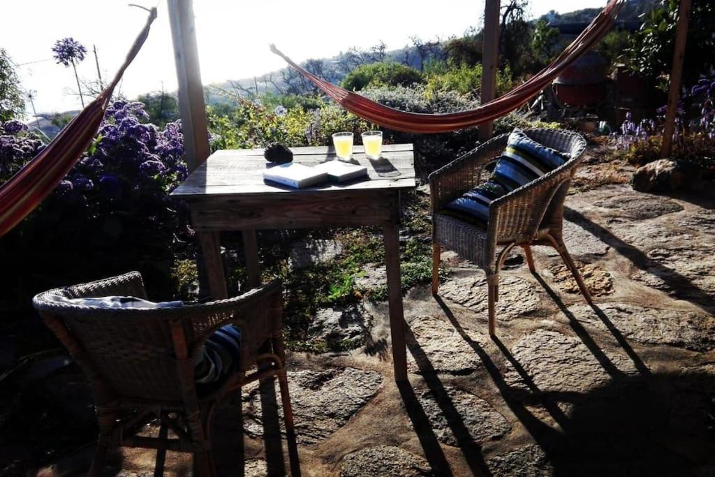 Casita En El Campo Con Vista Al Oceano Villa Tijarafe Bagian luar foto