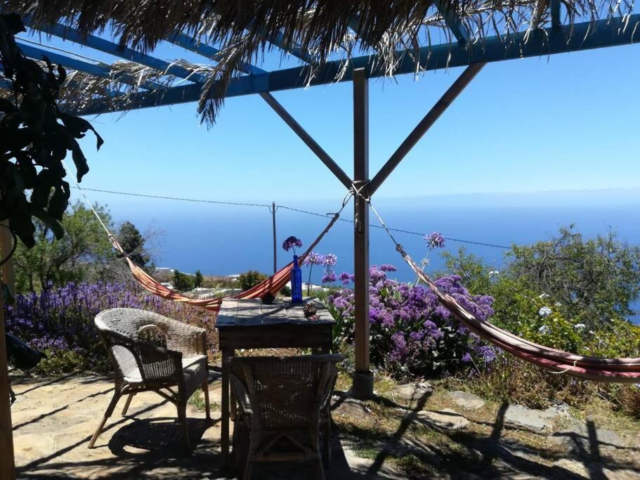 Casita En El Campo Con Vista Al Oceano Villa Tijarafe Bagian luar foto