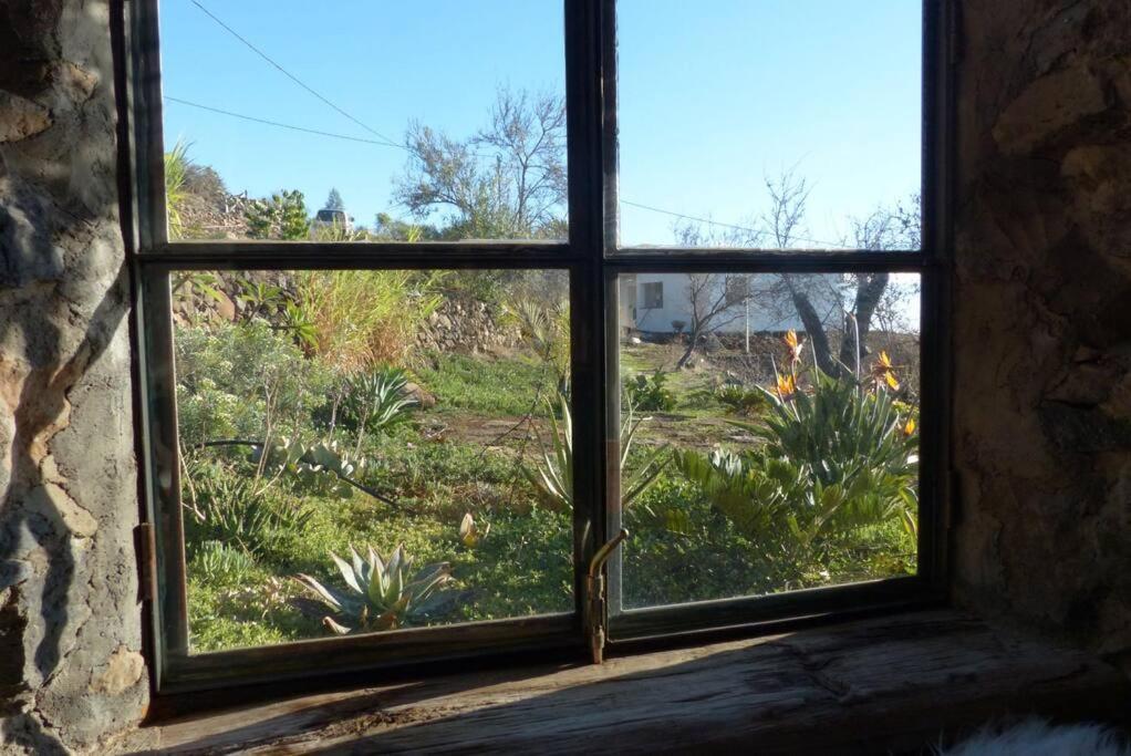 Casita En El Campo Con Vista Al Oceano Villa Tijarafe Bagian luar foto